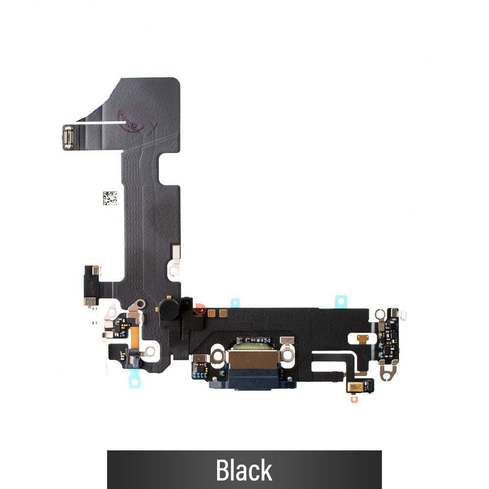 Charging Port for iPhone 13 (Purple)-Black Charging Port for iPhone 13 (Purple)-Black